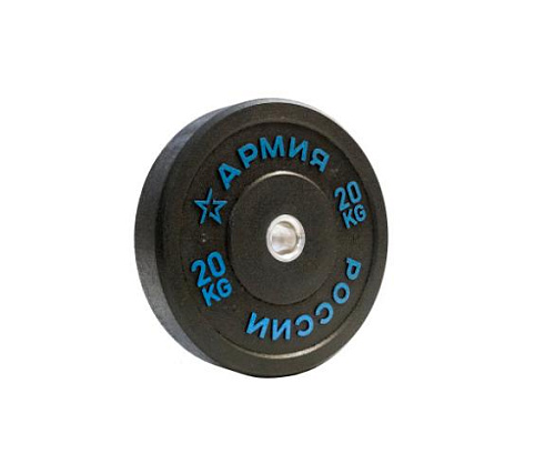 Диск бамперный Original FitTools Армия России 20 кг