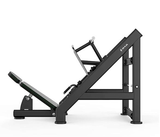 Нагружаемый дисками тренажер SHUA SH-G6874А Plate Loaded Linear Leg Press, Жим ногами под углом 45 градусов