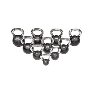 Купить Гиря Original FitTools Гиря 27,2 кг (60lb) с хромированной ручкой в Москве