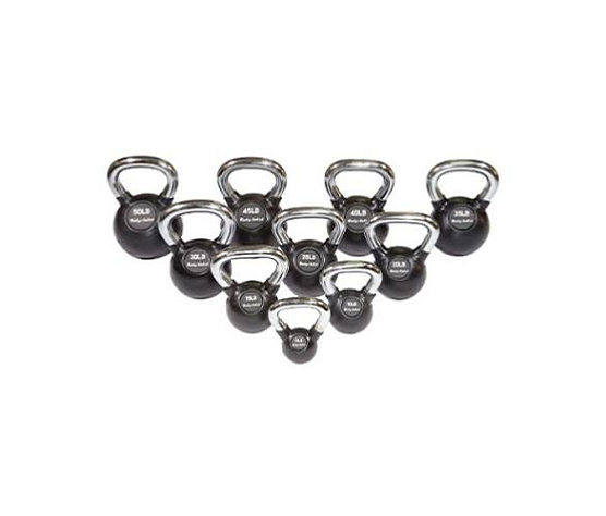 Гиря с хромированной ручкой Original FitTools 27,2 кг (60 lb) фото1