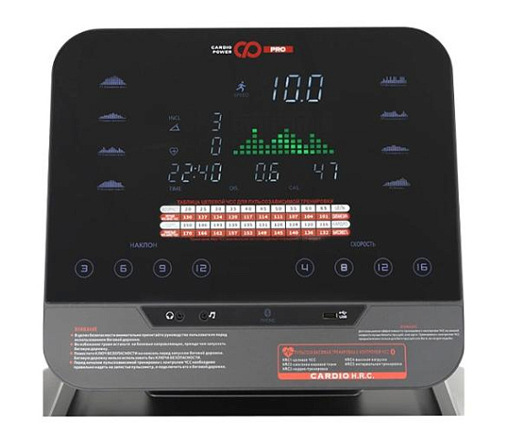 Беговая дорожка Cardiopower PRO CT100 фото8