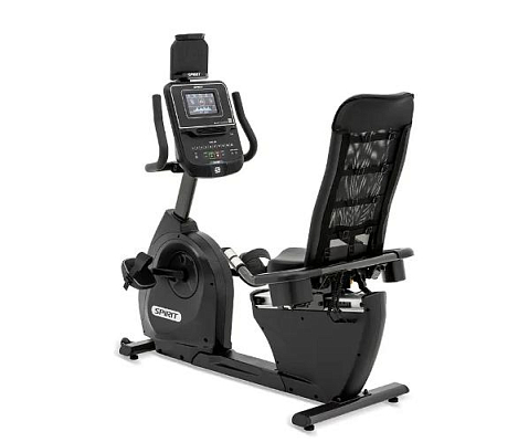 Велотренажер горизонтальный Spirit Fitness XBR55 черный