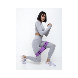 Купить Original FitTools Мини-эспандер регулируемый фиолетовый в Москве