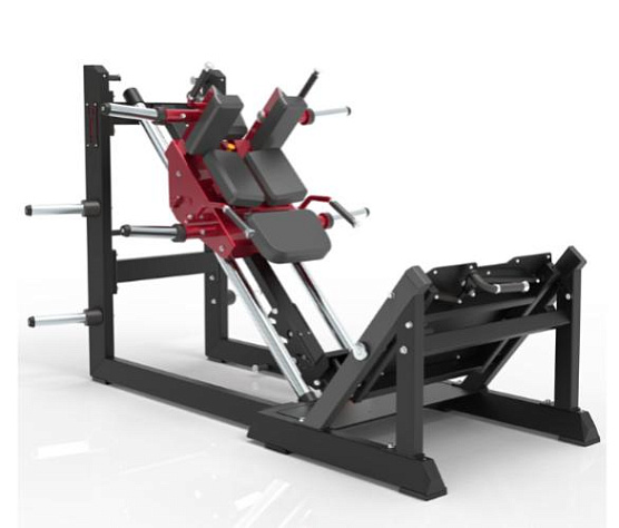Гакк-машина классическая + угловая с регулируемой платформой Aerofit ECP617 (2 в 1, профессиональный)