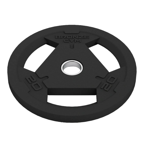 Диск олимпийский обрезиненный BRONZE GYM 20 кг