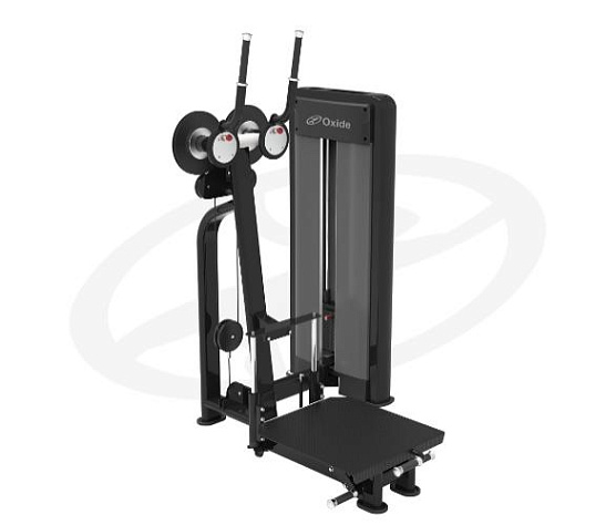Грузоблочный тренажер на верхнюю часть тела Oxide Fitness D002 кросс-арм / дельт-машина
