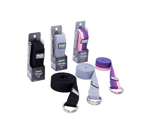 Ремешок для йоги Original FitTools 304 см, черный