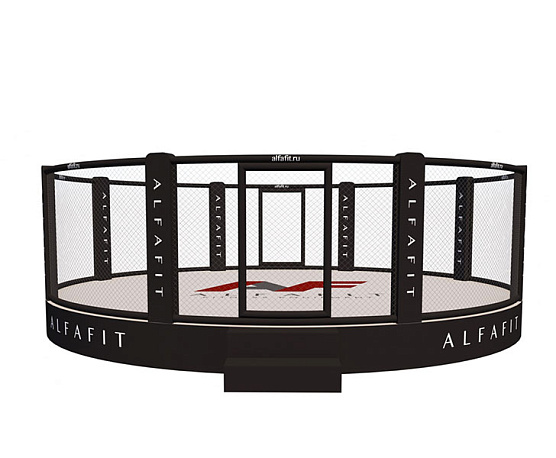 MMA Арена тренировочная AlfaFit на помосте высотой 0,5 м