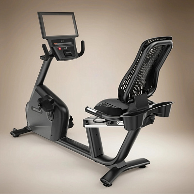 Горизонтальный велотренажер PRECOR RBK 885 с консолью P84