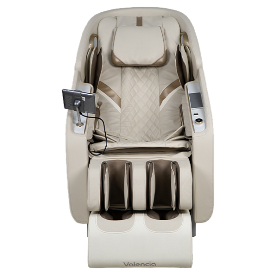 Массажное кресло Meridien Valencia (Beige + White) фото6
