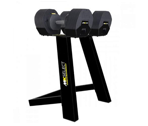 Купить Гантели наборные MX Select MX-55 2 шт со стойкой в Москве