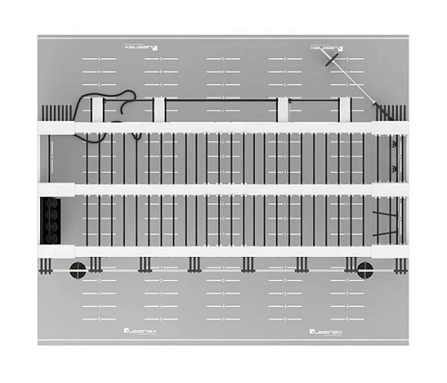 Функциональная рама на 26 станций Queenax By Precor BRIDGE X3 900