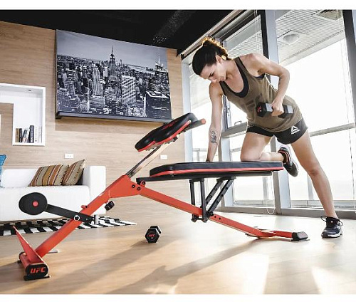 Скамья для пресса и разгибания спины UFC