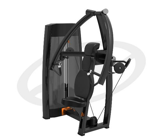 Грузоблочный тренажер на верхнюю часть тела Oxide Fitness F006 грудной жим (верхняя часть грудных)
