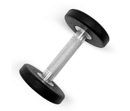 Гантель круглая обрезиненная Unix Fit PRO 2,5 кг / шт.