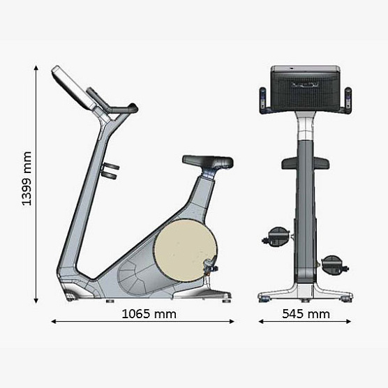 Вертикальный велотренажер Technogym Bike Personal фото14