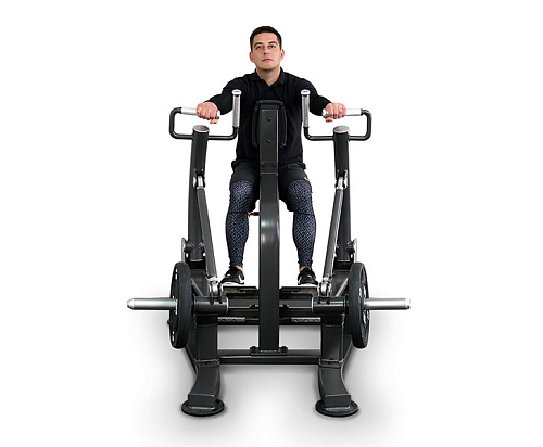 Гребная тяга на свободных весах Anyfit T04