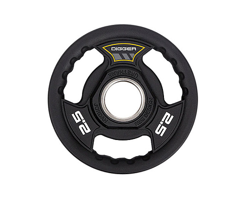 Купить Диск олимпийский полиуретановый 3-х хватовый Hasttings 2,5 кг в Москве