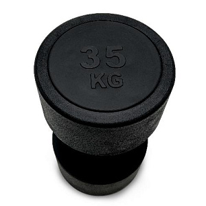 Купить Unix Fit PRO гантель круглая обрезиненная 35 кг / шт.  в Москве