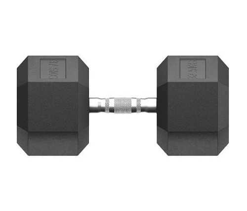 Гантель гексагональная обрезиненная Unix Fit 37,5 кг / шт.