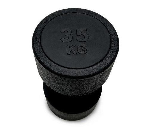 Гантель круглая обрезиненная Unix Fit PRO 35 кг / шт.