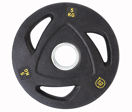 Купить Диск обрезиненный Fiton черный 5 кг в Москве