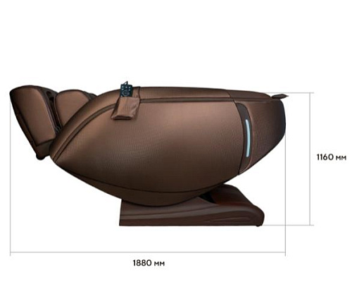 Массажное кресло Ergonova Organic 5 Espresso Brown