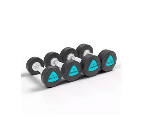 Набор полиуретановых гантелей Original FitTools от 42 до 50 кг (шаг 2 кг)