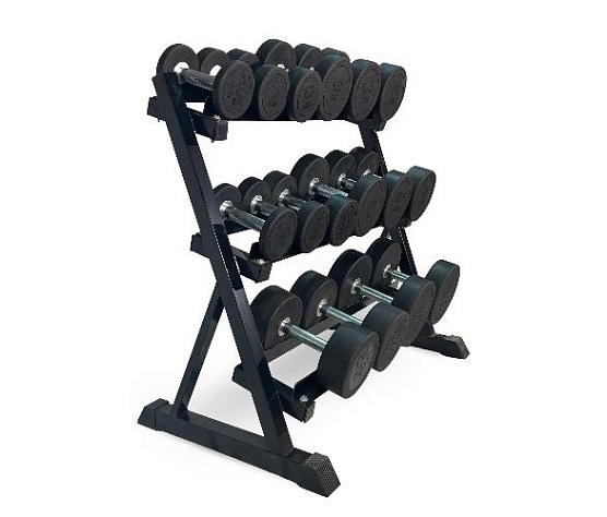 Стойка для гексагональных гантелей Unix Fit DumRack Hexagon PRO (300 кг) фото2