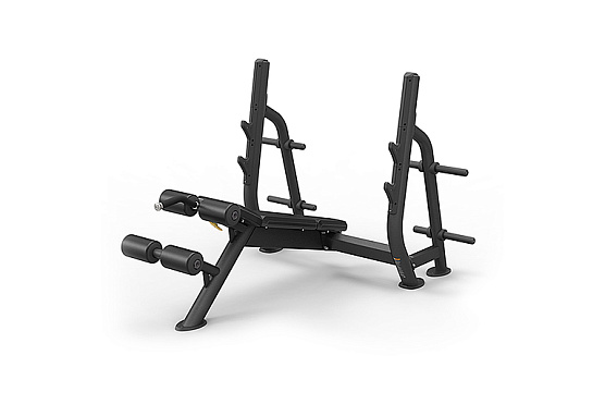 Олимпийская скамья с отрицательным углом наклона Spirit Fitness SP-4211