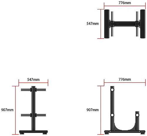 Стойка для дисков Smith Fitness Excellence RE6021
