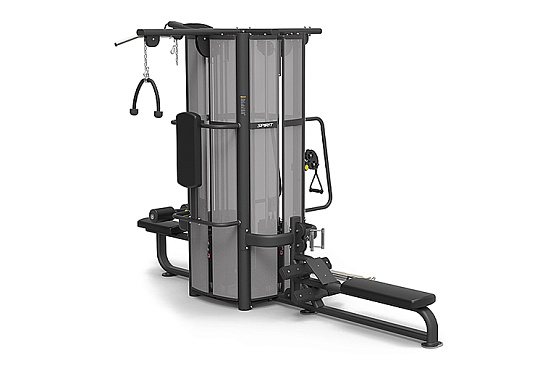 Многофункциональный грузоблочный тренажер Spirit Fitness SP-3604 Четырехпозиционная мультистанция
