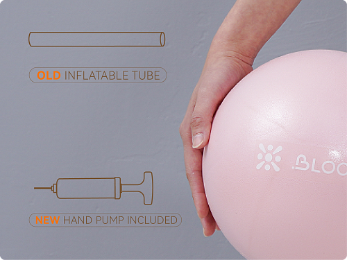 Мяч для пилатеса Bloom LB7002/20/BU 20 см синий