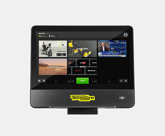 Велотренажер горизонтальный Technogym Excite Live Recline 500 Human Powered фото10