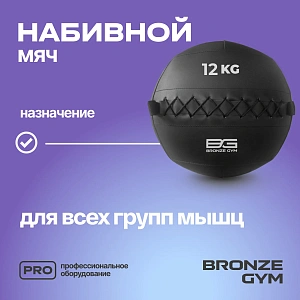 Купить Мяч набивной Bronze Gym 12 кг в Москве