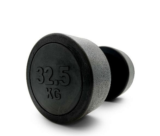 Гантель круглая обрезиненная Unix Fit PRO 32,5 кг / шт.
