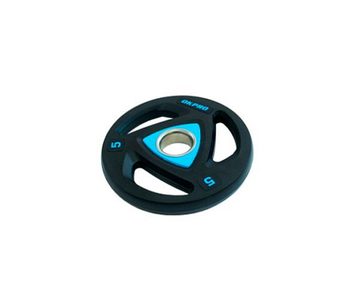 Диск олимпийский полиуретановый Original FitTools OKPRO 5 кг