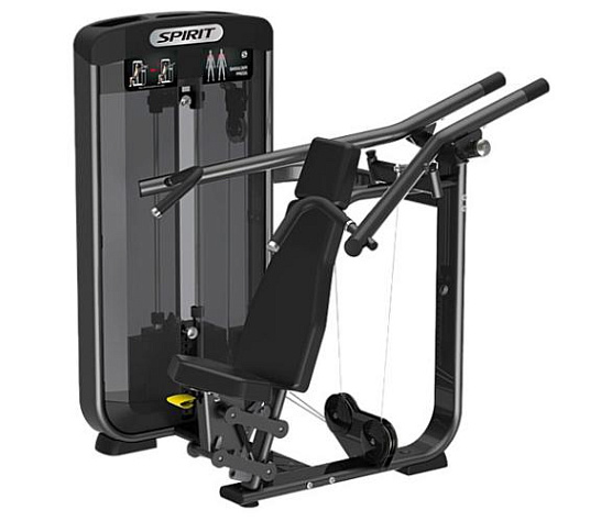 Грузоблочный тренажер Spirit Fitness SP-3502 Жим от плеч со стеком 109 кг