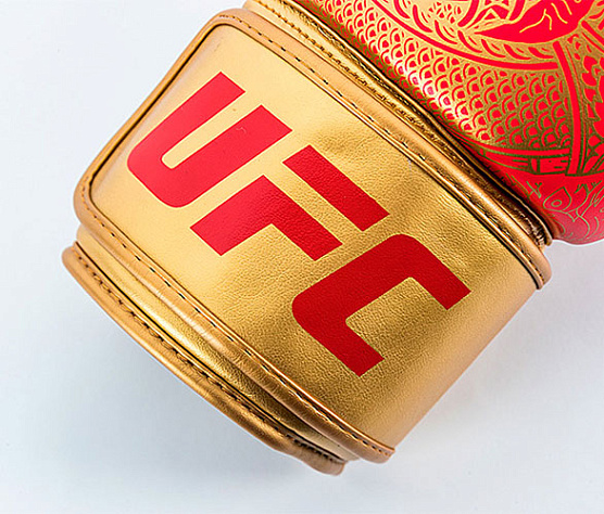 Перчатки для бокса UFC PRO Thai Naga 12 Oz красные фото11