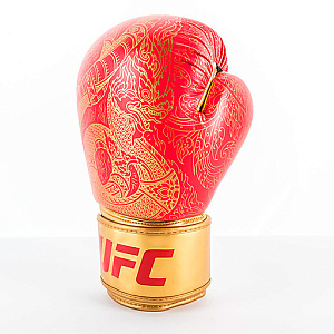 Купить UFC Перчатки для бокса PRO Thai Naga 14 Oz - красные в Москве