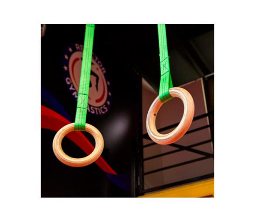 Кольца гимнастические Original FitTools ПРОФ