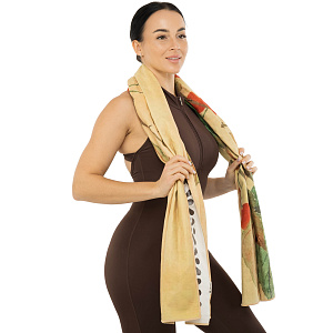 Купить Полотенце для йоги Bloom LB7091-2 183*61*0,1 см в Москве