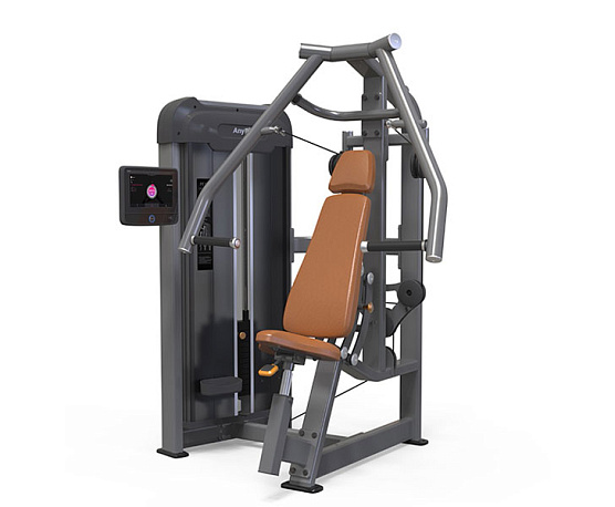 Жим от груди Anyfit PE101-96 (с дополнительным экраном)