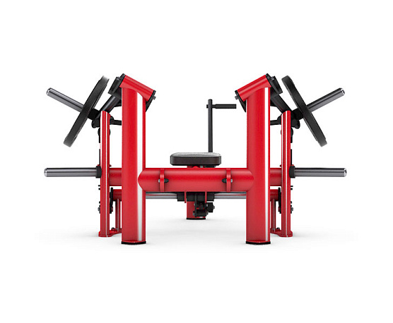 Жим от груди лежа со сведением с независимыми рычагами (50мм, лёгкий старт) Gym80 4331 фото1