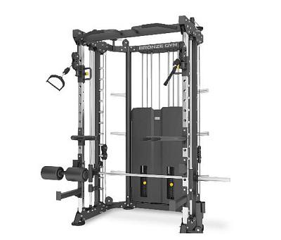 Многофункциональный спортивный комплекс Bronze Gym YARD со встроенными весовыми стеками