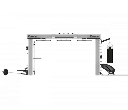 Функциональная рама на 15 станций Queenax By Precor OPEN FORMAT X2 500