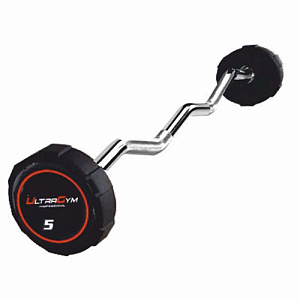 Купить Ultra Gym Комплект изогнутых штанг UG3005A 10-30 кг в Москве