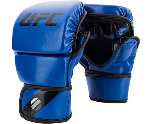 Перчатки MMA для спарринга UFC 8 унций синие S/M