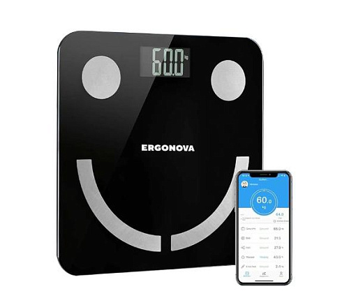 Умные весы напольные Ergonova Body Scale
