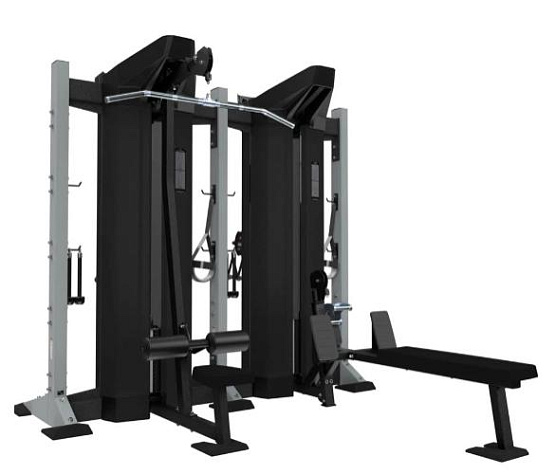 2-модульная двусторонняя стойка X-Select комплект X1 Torque X-Create XCXS2SC-2M-X1-05 (платинум) фото1